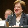 Supreme Court nominee Elena Kagan answers questions before the Senate Judiciary Committee on the second day of her confirmation hearing, held at the Hart Building at The Capitol
Washington DC, USA.