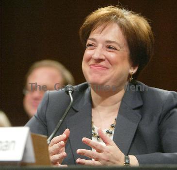 Supreme Court nominee Elena Kagan