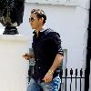 Frank Lampard 
leaves his house with girlfriend Christine Bleakley
London, England.