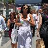 Marsha Thomason, star of the NBC series 'Las Vegas' seen out shopping in Manhattan. New York City.