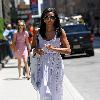 Marsha Thomason, star of the NBC series 'Las Vegas' seen out shopping in Manhattan. New York City.