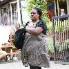Alison Hammond outside ITV studios. London.