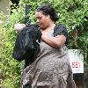 Alison Hammond outside ITV studios. London.