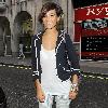 English singer and member of girl group The Saturdays, Frankie Sandford, poses for photos while out and about in Soho London.