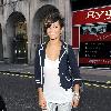 English singer and member of girl group The Saturdays, Frankie Sandford, poses for photos while out and about in Soho London.