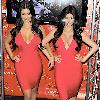 Kim Kardashian wax figure unveiling held at Madame Tussauds in Times Square New York City.