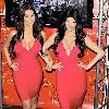 Kim Kardashian wax figure unveiling held at Madame Tussauds in Times Square New York City.