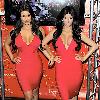 Kim Kardashian wax figure unveiling held at Madame Tussauds in Times Square New York City.