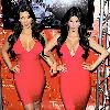 Kim Kardashian wax figure unveiling held at Madame Tussauds in Times Square New York City.