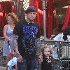 Benji Madden 
shops at The Grove with daughter Harlow
Los Angeles, California.