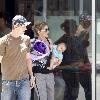 Ellen Pompeo and Stella Luna Ivery Ellen Pompeo has her hands full as she leaves Golden Bridge Yoga carrying her workout mats and baby daughter Los Angeles.