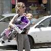 Ellen Pompeo and Stella Luna Ivery Ellen Pompeo has her hands full as she leaves Golden Bridge Yoga carrying her workout mats and baby daughter Los Angeles.