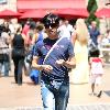 Bobby Trendy shopping at the Grove in Hollywood
Los Angeles, California.