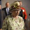 HM Queen Elizabeth II  
arrives at the Pinewood Toronto Studios. 
Toronto, Canada.