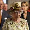 HM Queen Elizabeth II  
arrives at the Pinewood Toronto Studios. 
Toronto, Canada.