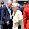 HM Queen Elizabeth II  
arrives at the Pinewood Toronto Studios. 
Toronto, Canada.