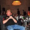 Boris Becker watching the Soccer World Cup match Germany vs Spain at Hotel de Rome. Berlin.