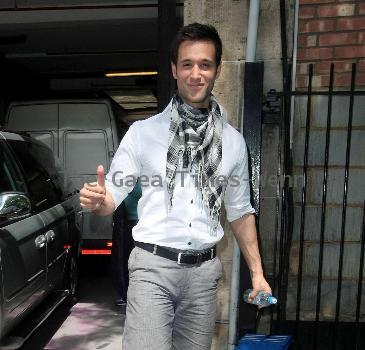 Rik Makarem
 outside ITV studios
London, England.