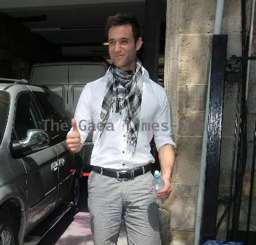 Rik Makarem
 outside ITV studios
London, England.