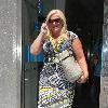 Vanessa Feltz
 outside the ITV Studios
London, England.