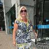 Vanessa Feltz
 outside the ITV Studios
London, England.