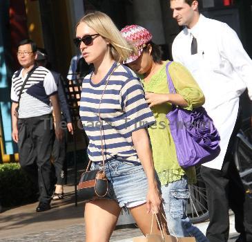 Chloe Sevigny goes shopping at The Grove in Hollywood. Los Angeles, California.