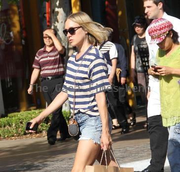 Chloe Sevigny goes shopping at The Grove in Hollywood. Los Angeles, California.