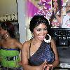 Lil' Kim at Millions Of Milkshakes on Santa Monica Boulevard. It is also her birthday today Santa Monica.