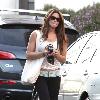 The Twilight Saga: Eclipse' star Ashley Greene heading for the gym in Studio City Los Angeles.