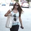 The Twilight Saga: Eclipse' star Ashley Greene heading for the gym in Studio City Los Angeles.