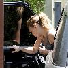 Hilary  Duff 
arriving at her personal trainer's house in West Hollywood with her fiance
Los Angeles, California.