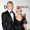 Kelly Osbourne has reportedly split from boyfriend Luke Worrall 

Kelly Osbourne and Luke Worrell
at the launch party for 'Beth Ditto at evans' held at Sketch
London, England.