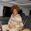 Macy Gray leaving mLeicester Square Theatre
London, England.