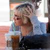 Renee Zellweger 
leaving Starbucks in Pacific Palisades wearing workout clothes
Los Angels, California.