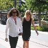 Constantine Maroulis 
shopping with his family at The Grove
Hollywood, California.