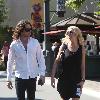 Constantine Maroulis 
shopping with his family at The Grove
Hollywood, California.