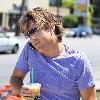 Larry Birkhead 
departs Starbuck after getting and iced coffee
Los Angeles, California.