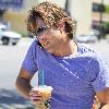 Larry Birkhead 
departs Starbuck after getting and iced coffee
Los Angeles, California.