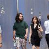 Paul Rudd and Elizabeth Banks
on the set of 'My Idiot Brother'
New York City, USA.