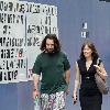 Paul Rudd and Elizabeth Banks
on the set of 'My Idiot Brother'
New York City, USA.