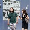 Paul Rudd and Elizabeth Banks
on the set of 'My Idiot Brother'
New York City, USA.