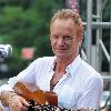 Sting aka Gordon Sumner 
performing live on CBS' 'Early Show' as part of the Summer Concert Series at CBS Plaza
New York City, USA.