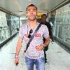 Ashley Cole 
arriving at Heathrow airport
London, England.