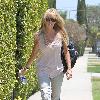 Dina Lohan 
outside Pickford Lofts sober living facility
Los Angeles, California.