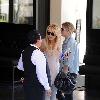 Dina Lohan 
arrives back at her apartment after spending the day with her daughter at Pickford Lofts sober living facility
Los Angeles, California.