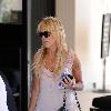 Dina Lohan 
arrives back at her apartment after spending the day with her daughter at Pickford Lofts sober living facility
Los Angeles, California.