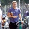 Scott Speedman buying books in Los Feliz wearing old brown boots
Los Angeles, California.