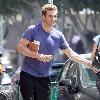 Scott Speedman buying books in Los Feliz wearing old brown boots
Los Angeles, California.