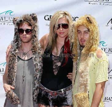 Pop Singer Ke$ha takes over Moorea Beach Club at Mandalay Bay Resort and Casino Las VegasLas Vegas.