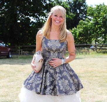 LIz McClarnonattends the Duke of Essex Polo match.Essex.